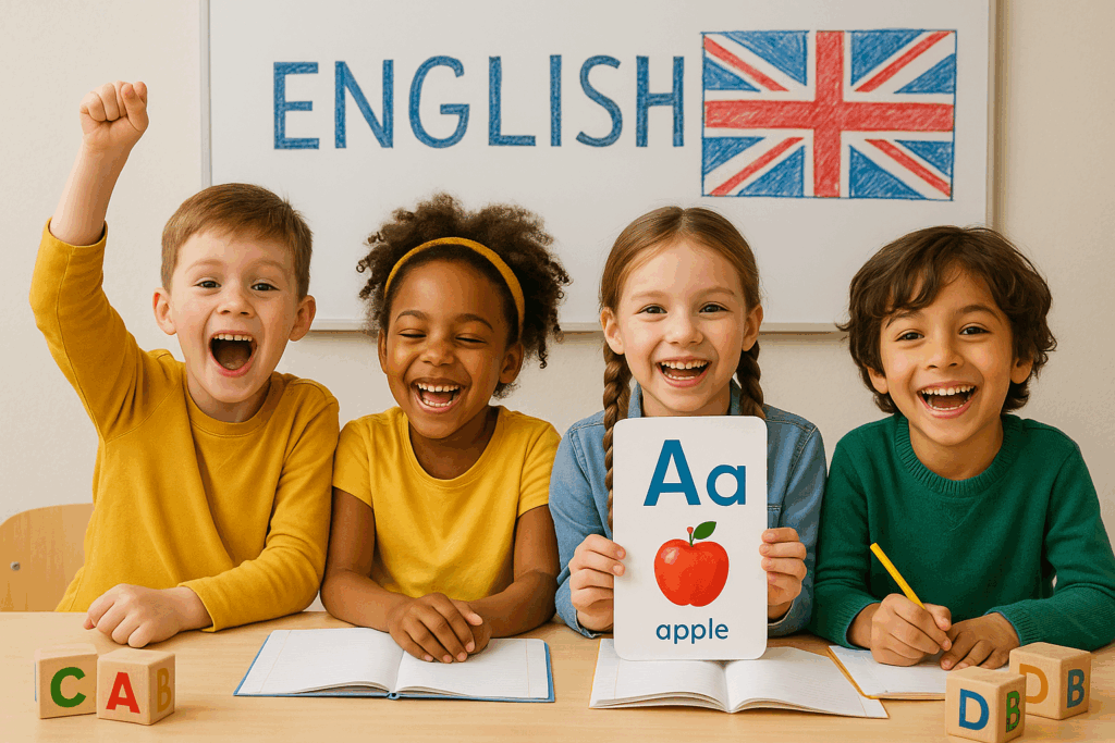 Kinder lernen Englisch